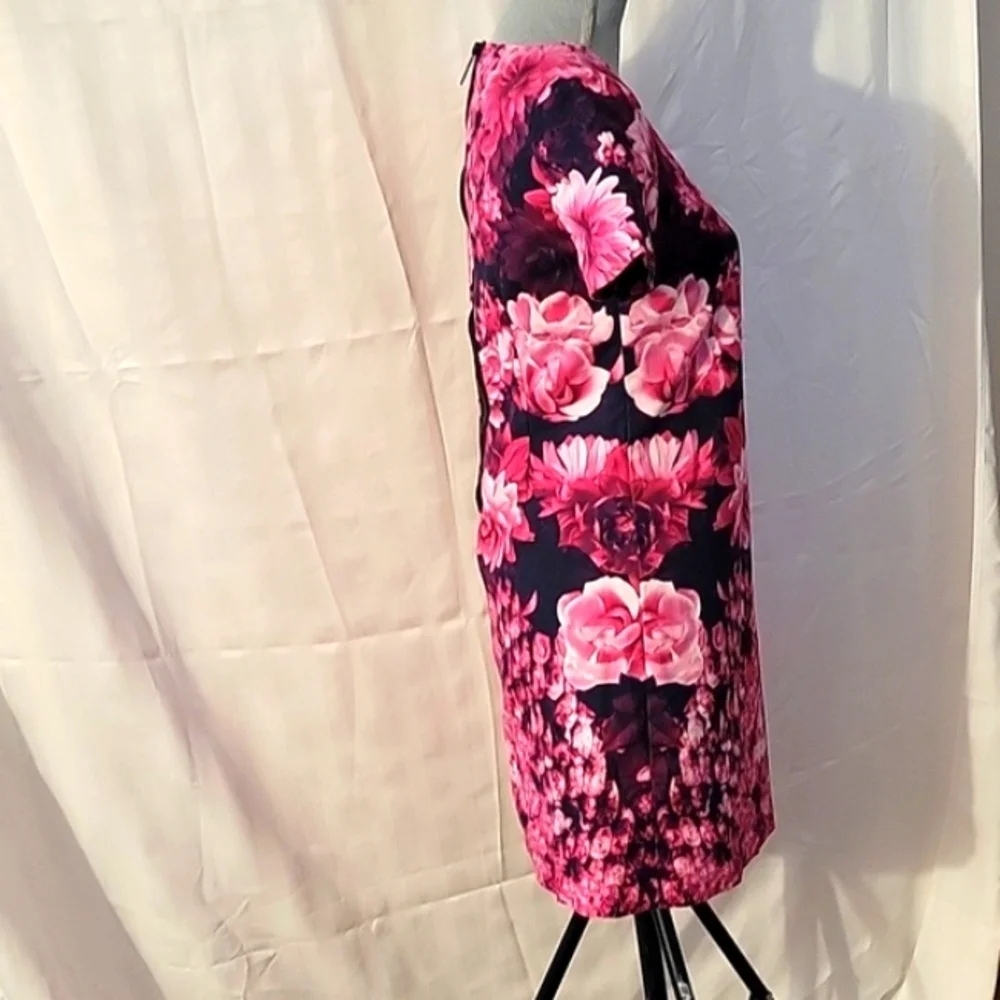 Michael Kors Pink Flowered Dress, Size: 4